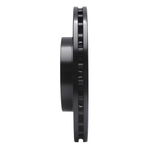 Mercedes-Benz E350 Brake Rotor (1) - Front Right - R1 Concepts - Drilled & Slotted - Black - `03-`09